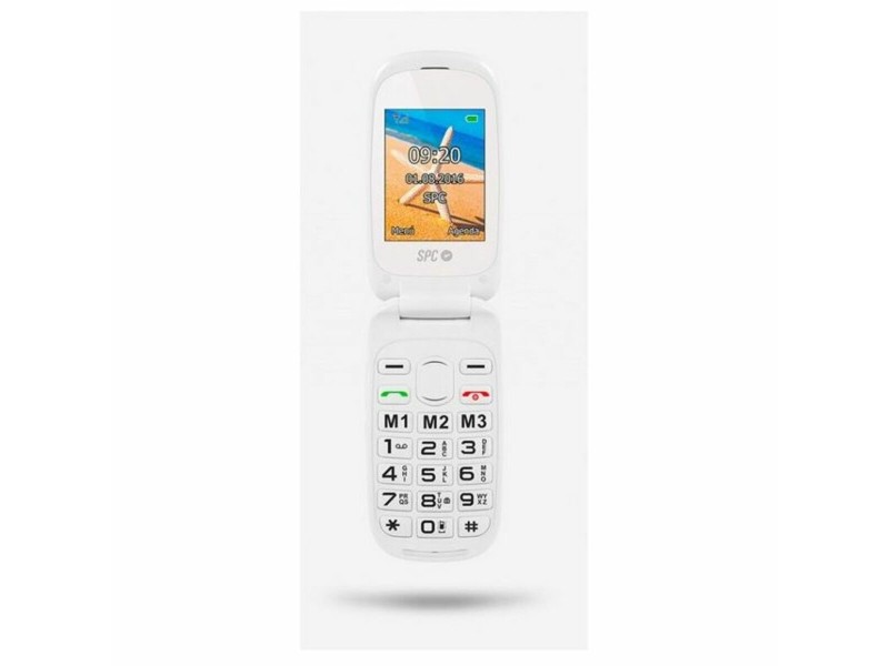 Мобилен телефон SPC Internet HARMONY WHITE Bluetooth FM 2,4 Бял NaN –  BB Безплатни телефони и смартфони