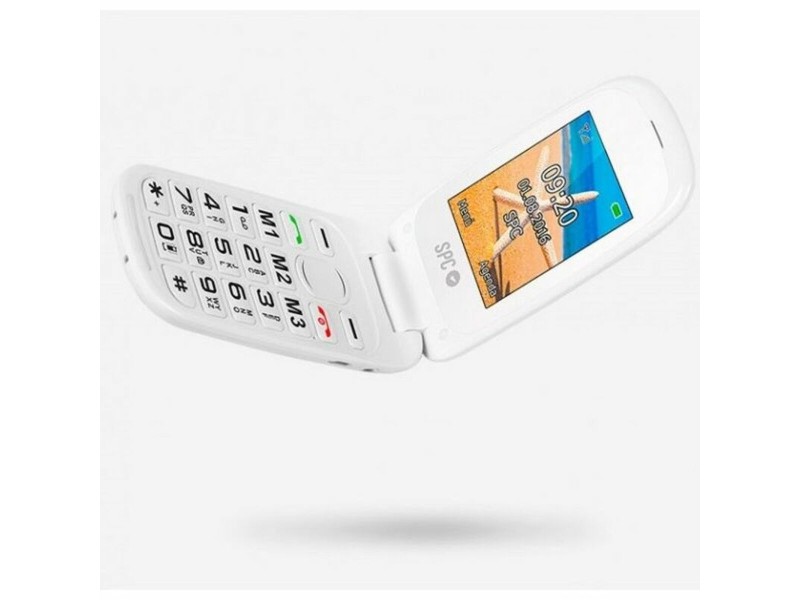 Мобилен телефон SPC Internet HARMONY WHITE Bluetooth FM 2,4 Бял NaN –  BB Безплатни телефони и смартфони