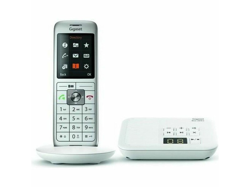 Безжичен телефон Gigaset S30852-H2824-N102 Бял Сив NaN –  BB Аналогови телефони