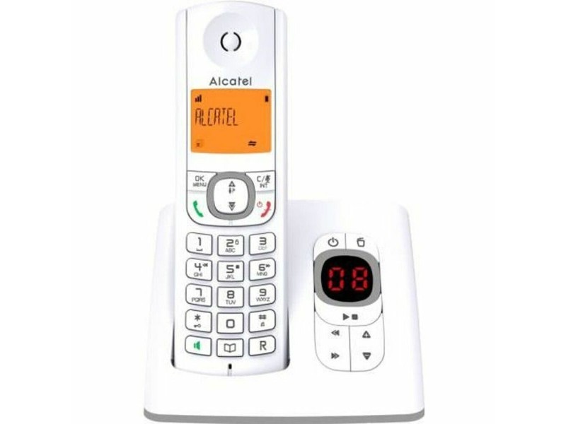 Стационарен телефон Alcatel Alcatel F530 Voice FR GRY Сив Бял/Сив NaN –  BB Аналогови телефони