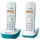 Безжичен телефон Panasonic KX-TG1612FRC Кехлибар Син/бял NaN –  BB Аналогови телефони