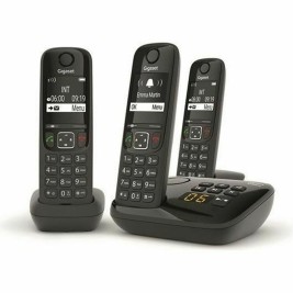 Стационарен телефон Gigaset AS690A Trio Черен