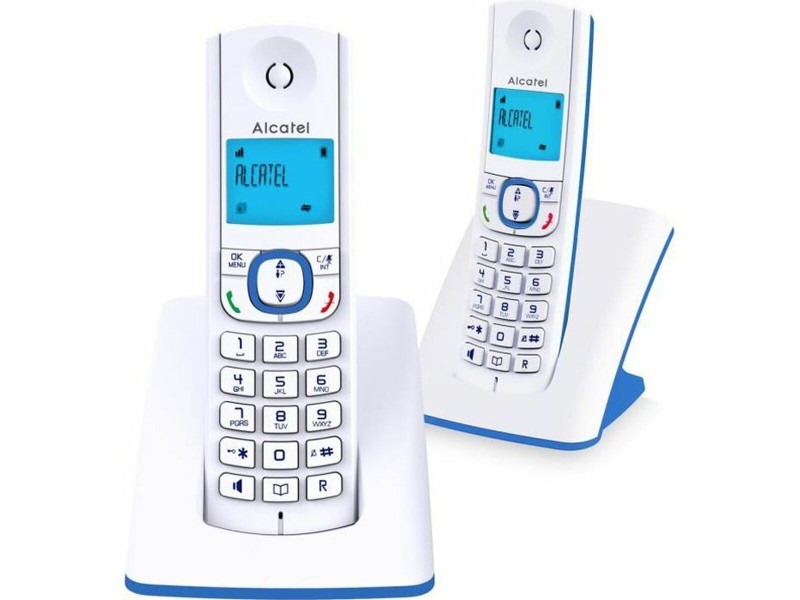 Стационарен телефон Alcatel F530 Duo Син Син/бял NaN –  BB Аналогови телефони