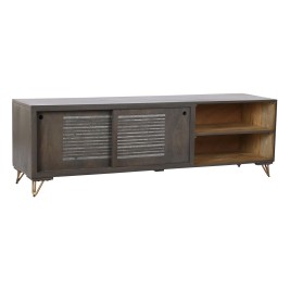 ТВ шкаф DKD Home Decor Метал Кафяв Дърво манго 160 x 40 x 50 cm
