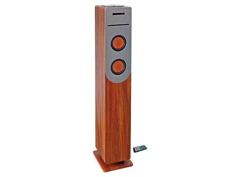 Блутут колони Inovalley HP34-CD-WOOD 100W NaN –  BB Подови високоговорители