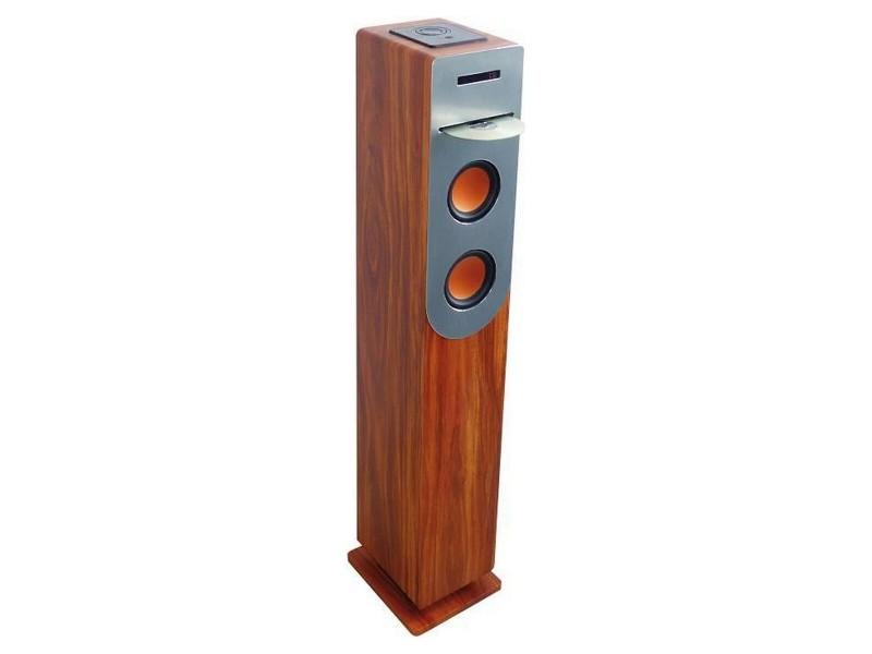 Блутут колони Inovalley HP34-CD-WOOD 100W NaN –  BB Подови високоговорители