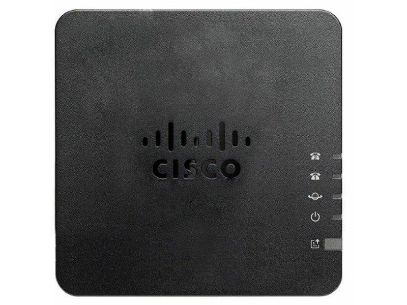 Адаптер за аналогов телефон CISCO ATA191-3PW-K9 Черен NaN –  BB Аналогови телефони