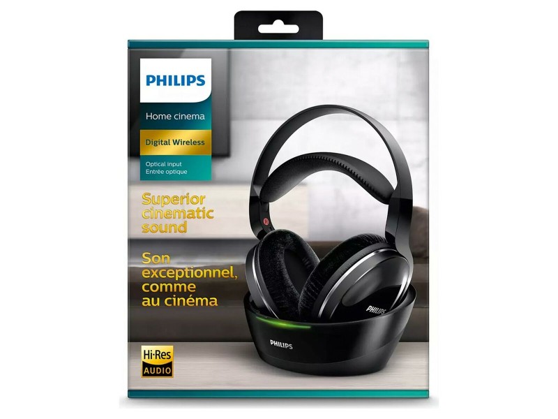 Слушалки с лента за глава Philips Черен Безжичен NaN –  BB Слушалки