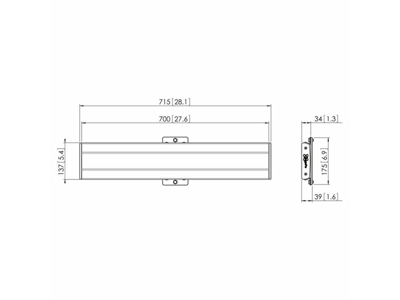 Греда Vogels 7234070 715 mm NaN –  BB Стойки за телевизор за стена