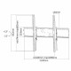 Поставка за телевизор Neomounts LFD-W2000 60 100 NaN –  BB Стойки за телевизор за стена