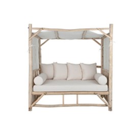 Lamamistool Home ESPRIT Бял Естествен