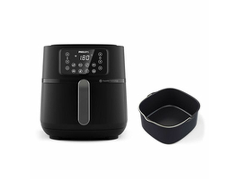 въздушен фритюрник Philips HD9285/93 Черен Сив NaN –  BB Фритюрници на открито