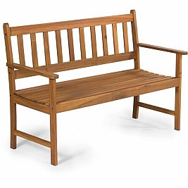 Пейка Fieldmann FDZN 4013-T Кафяв Aкациево дърво 122 x 57 x 85 cm