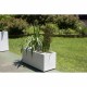 Саксия EDA EDA Graphit Бял полипропилен Пластмаса 99,5 x 39 x 43 cm NaN –  BB Саксии