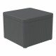 Комплект от Маса и 2 Кресла Shaf Антрацит 57 X 57 X 42 CM (3 Части) NaN –  BB Комплекти градински мебели