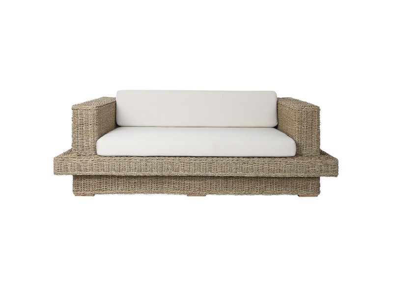 Градински диван Home ESPRIT Естествен 192 x 105 x 63 cm NaN –  BB Дивани