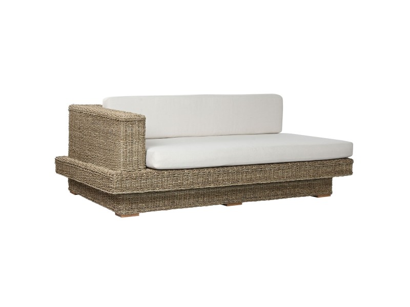 Градински диван Home ESPRIT Естествен 192 x 105 x 63 cm NaN –  BB Дивани