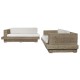 Градински диван Home ESPRIT Естествен 192 x 105 x 63 cm NaN –  BB Дивани