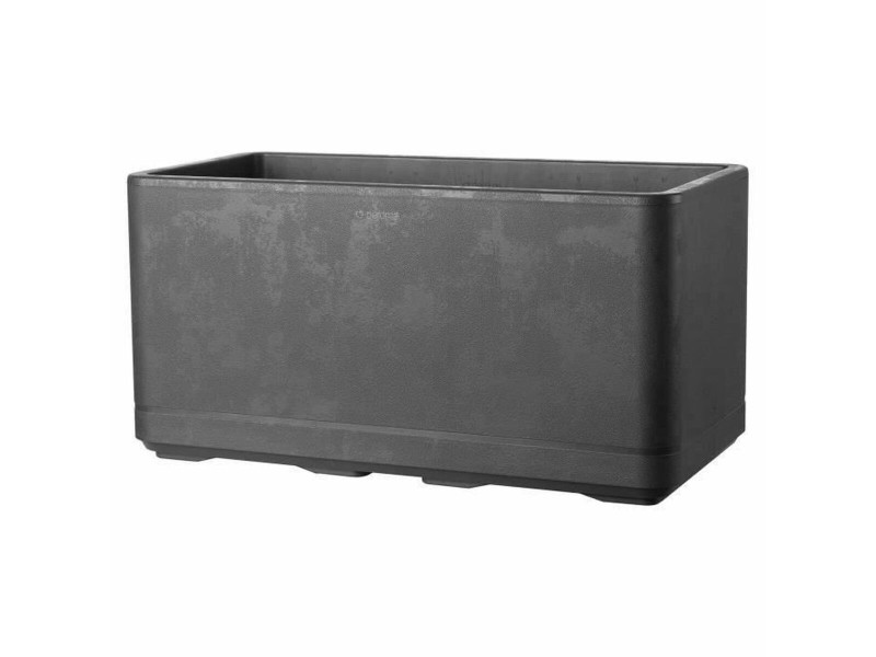 Самополиваща Сеялка Deroma Антрацит 78 x 38 x 39 cm Пластмаса Квадратен NaN –  BB Саксии