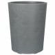 Саксия Deroma Сив Пластмаса Кръгъл Цилиндър NaN –  BB Саксии