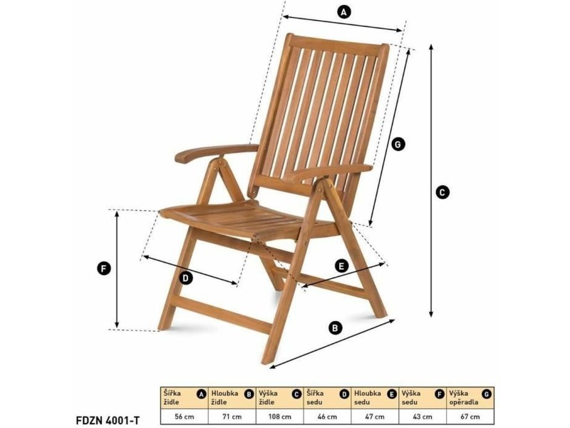 Aiatool Fieldmann FDZN 4001-T NaN –  BB Градински столове за хранене