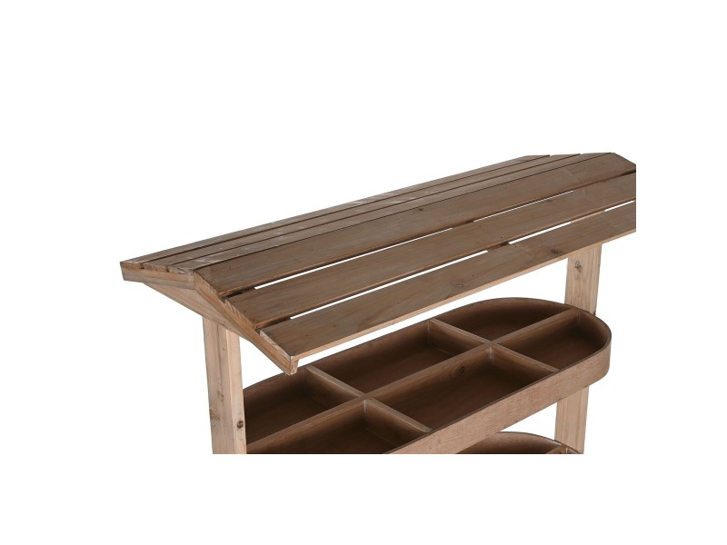 Градинска Количка Home ESPRIT Естествен 108 x 53 x 167 cm NaN –  BB Колички за сервиране