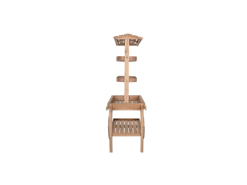 Градинска Количка Home ESPRIT Естествен 108 x 53 x 167 cm NaN –  BB Колички за сервиране