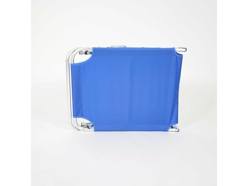 Плажен шезлонги Ociotrends Син 188 x 58 x 24 cm NaN –  BB Шезлонги