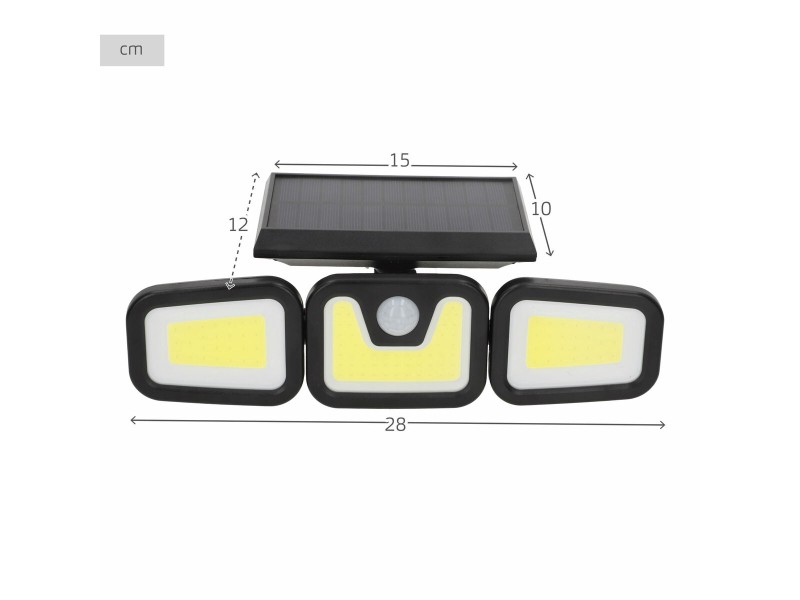 Слънчев Фокус Aktive 28 x 9 x 12 cm (4 броя) NaN –  BB Слънчеви лампи