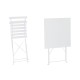 Комплект от маса с 2 стола Home ESPRIT Бял 60 x 60 x 71 cm NaN –  BB Комплекти градински мебели