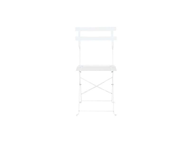 Комплект от маса с 2 стола Home ESPRIT Бял 60 x 60 x 71 cm NaN –  BB Комплекти градински мебели