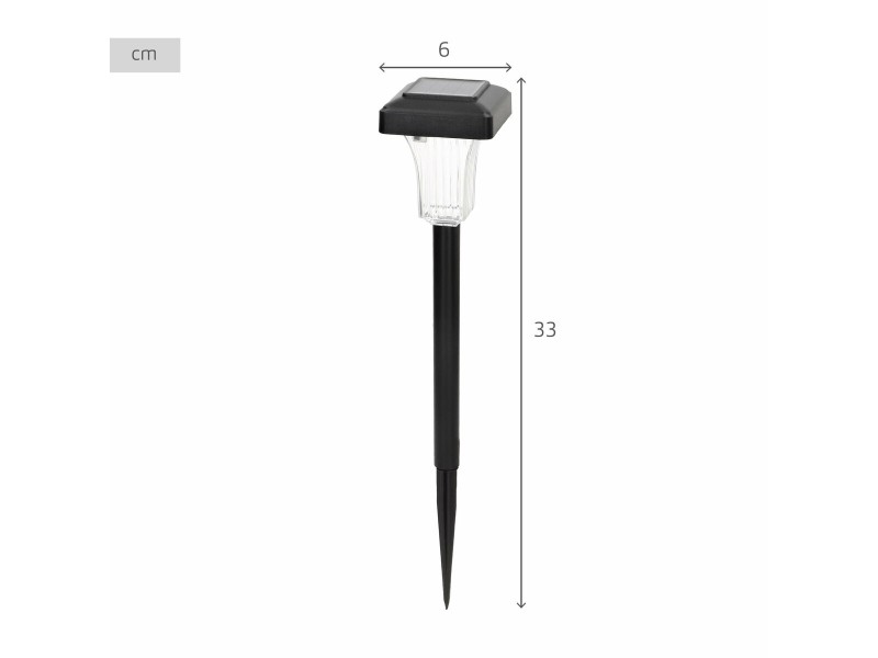 Слънчева лампа Aktive 6 x 33 x 6 cm (6 броя) NaN –  BB Слънчеви лампи