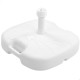 Base pour parapluie Aktive Бял Ø 32 mm Ø 20 mm 45 x 29 x 45 cm (5 броя) NaN –  BB Чадъри