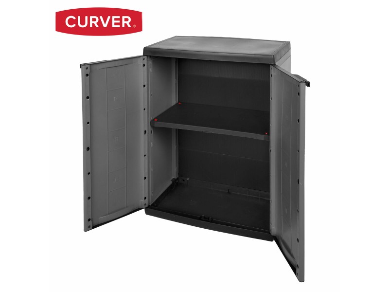 Шкаф Curver Тъмно сив Пластмаса 68 x 87 x 39 cm NaN –  BB Шкафове