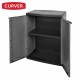 Шкаф Curver Тъмно сив Пластмаса 68 x 87 x 39 cm NaN –  BB Шкафове