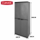 Шкаф Curver Тъмно сив Пластмаса 68 x 166 x 39 cm NaN –  BB Шкафове
