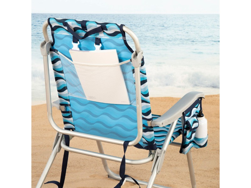 Плажен стол Aktive 48 x 95 x 78 cm (2 броя) NaN –  BB Сгъваеми столове