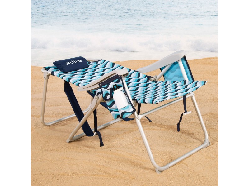 Плажен стол Aktive 48 x 95 x 78 cm (2 броя) NaN –  BB Сгъваеми столове