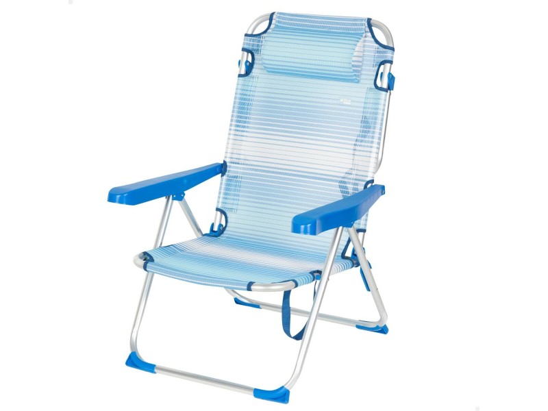 Плажен стол Aktive 48 x 90 x 60 cm (2 броя) NaN –  BB Сгъваеми столове
