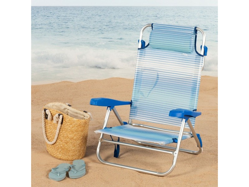 Плажен стол Aktive 47 x 82 x 49 cm (2 броя) NaN –  BB Сгъваеми столове