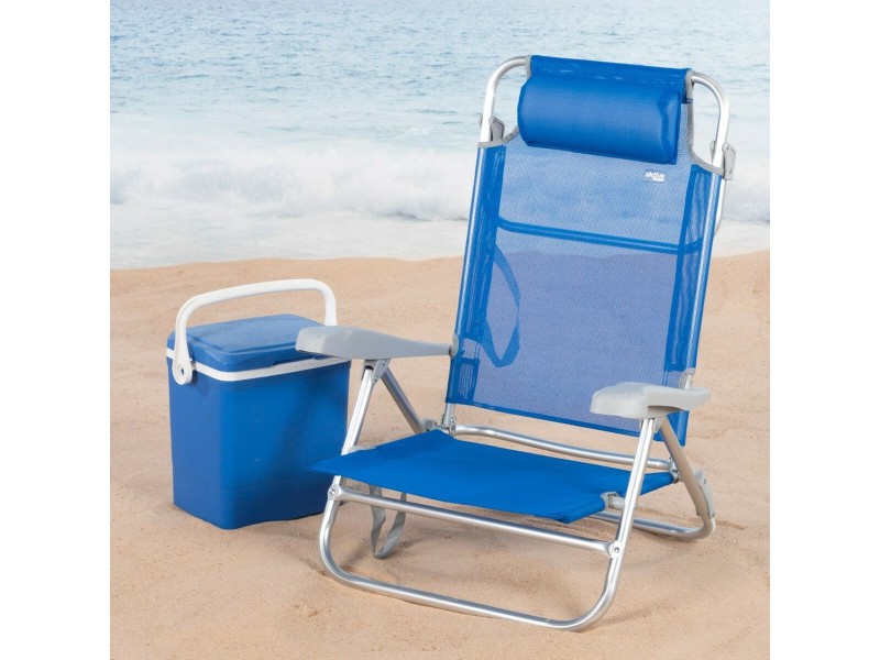 Плажен стол Aktive 47 x 82 x 49 cm (2 броя) NaN –  BB Сгъваеми столове