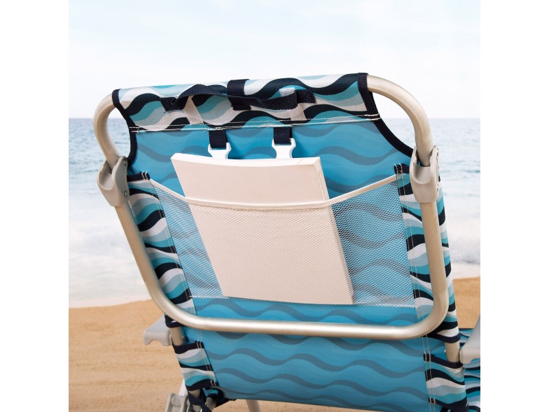 Плажен стол Aktive 50 x 80 x 58 cm (2 броя) NaN –  BB Сгъваеми столове