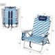 Плажен стол Aktive 50 x 80 x 58 cm (2 броя) NaN –  BB Сгъваеми столове