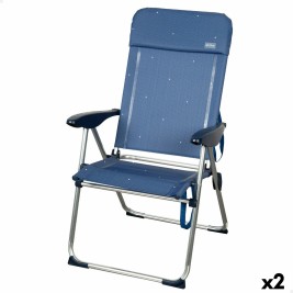 Плажен стол Aktive 48 x 110 x 65 cm (2 броя)