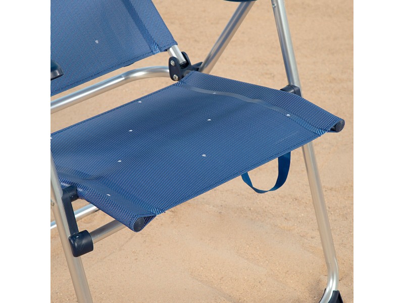 Плажен стол Aktive 48 x 110 x 65 cm (2 броя) NaN –  BB Сгъваеми столове