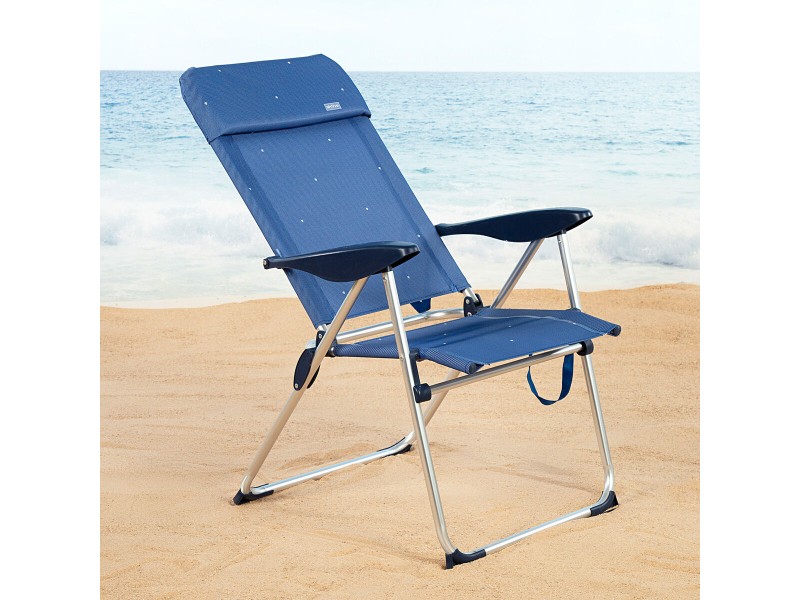 Плажен стол Aktive 48 x 110 x 65 cm (2 броя) NaN –  BB Сгъваеми столове