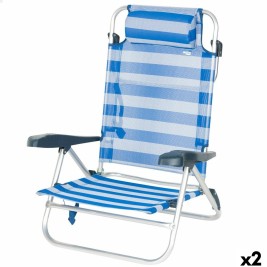 Плажен стол Aktive 47 x 82 x 49 cm (2 броя)