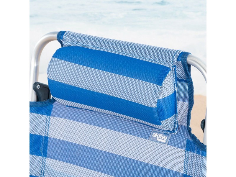 Плажен стол Aktive 47 x 82 x 49 cm (2 броя) NaN –  BB Сгъваеми столове