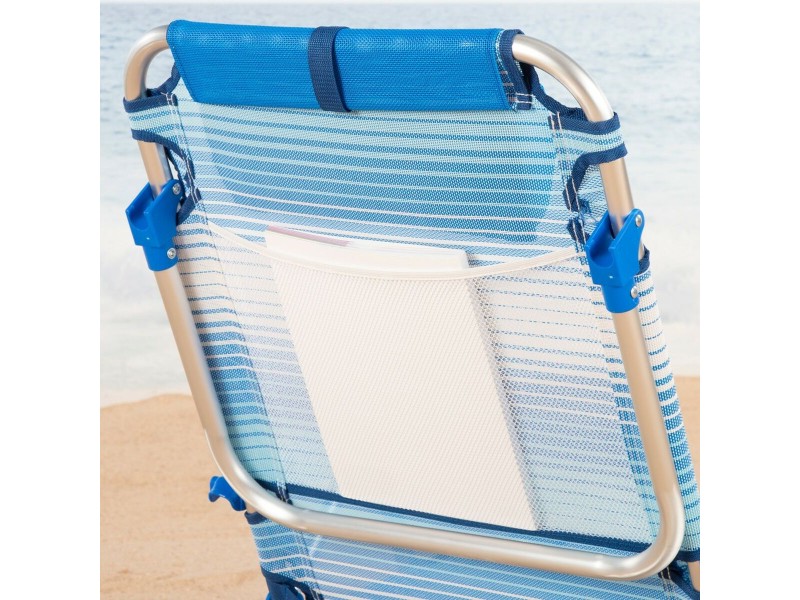 Плажен стол Aktive 51 x 76 x 45 cm (2 броя) NaN –  BB Сгъваеми столове