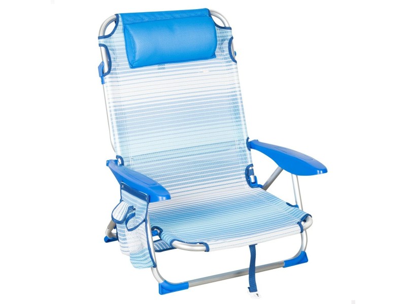 Плажен стол Aktive 51 x 76 x 45 cm (2 броя) NaN –  BB Сгъваеми столове